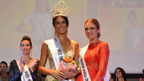 La ovetense Angie Casado, coronada como Miss Tourism World Spain