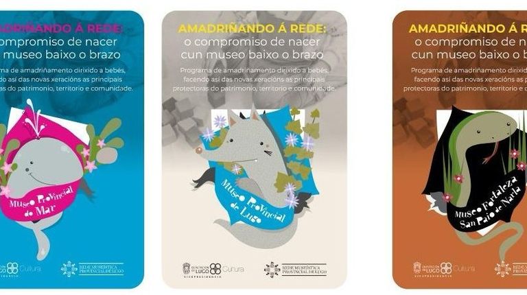 Parte de los carteles que anuncian el nuevo programa, �A madri�ando � rede�