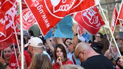 Jornada de huelga en las grandes cadenas de comercio textil y calzado en protesta por el preacuerdo entre la patronal ARTE y los sindicatos CCOO y FETICO