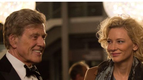 Robert Redford y Cate Blanchett.