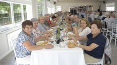 Mis de 170 persoas xuntronse na comida mensual daAsociacin Local de Pensionistas e Xubilados de Guitiriz