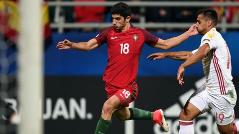 Jonny Castro disput� el martes el partido completo ante Portugal. 