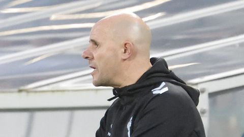 El entrenador del Celta Fortuna, Fredi �lvarez.