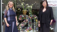 Eva Bra�a y Ana Garc�a, de Flores de abril (Posse, 41). 