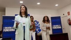 La popular María Sampedro se postula para ocupar la alcaldía de Ribeira.