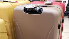 Maletas como las que el domingo se perdieron durante el trayecto en autob�s