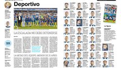 Las p�ginas del Deportivo en la gu�a de La Voz