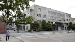Imagen de la casa consistorial de Boiro.