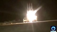 Captura de video cedida por el servicio de televisi�n estatal iran� Press TV, que muestra el sistema de misiles tierra-aire Khordad-3 de Ir�n usado por la Guardia revolucionaria de Ir�n para derribar el dron de vigilancia estadounidense RQ-4A en el sur de Ir�n