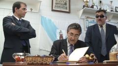 Inauguraci�n del campo Novo Cubaleiro