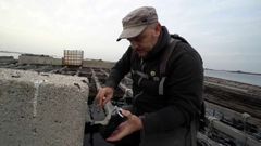 La belleza mar�tima de A Illa, plasmada por su huella solar