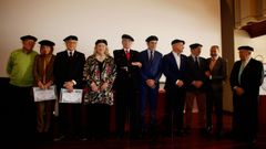 Xuntanza de la Pe�a da Boina, en Pontevedra