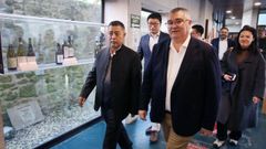 Una delegaci�n de China visit� O Saln�s en el 2024
