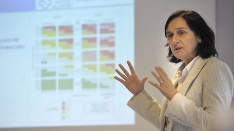 Pilar Mazn, en una fotografa de archivo