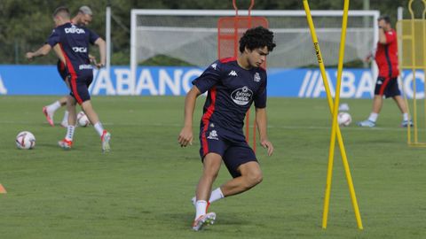 Pablo Garc�a, del Deportivo