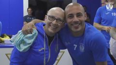 La carta que Blanca, enferma de c�ncer, ley� al vestuario del Legan�s