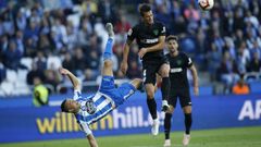 Quique Gonz�lez, en la pol�mica jugada