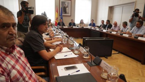 Reuni�n en Fomento