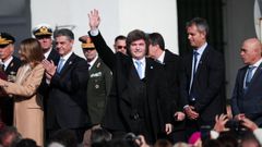 Javier Milei en un acto la semana pasada