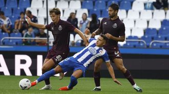 Yeremay disput&oacute; noventa minutos a muy buen nivel ante el Oporto durante el par&oacute;n de selecciones