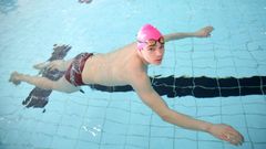 Hugo Sanl�s considera que todav�a tiene margen para mejorar sus tiempos en la piscina.