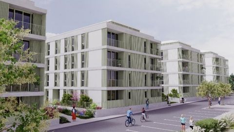 Proyecto de las viviendas de Cambedo da Raia.