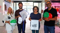 Mar�a Su�rez, Ram�n Varela, �ngeles Bello y Daniel P�rez