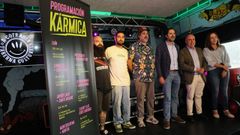 Un momento de la presentaci�n del ciclo musical hoy en Vilanova