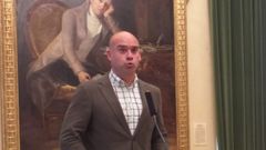 Jes�s Mart�nez Salvador, portavoz de la junta de gobierno del Ayuntamiento de Gij�n