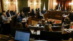 Imagen del �ltimo pleno del Concello de Ourense.