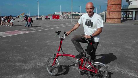 Pedro Bravo, en Gij�n.