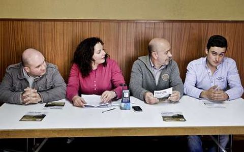 Los portavoces del BNG en Silleda, Doz�n, Lal�n y Rodeiro.