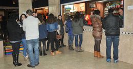 La jornada del estreno nacional en Cinelandia, en Ribadeo, de �50 sombras de Grey�. 