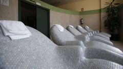 Instalaciones del balneario de Lobios.