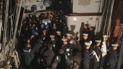 El �nico lugar en el que se ha celebrado una procesi�n: el buque Juan Sebasti�n Elcano