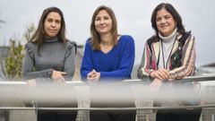 Marina Modino, Inma Rial y Covadonga Salgado se sumaron al encuentro informativo que tuvo lugar en la sede de Afundaci�n.