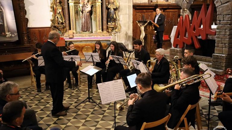 En imaxe de arquivo, concerto do grupo de C�mara do Conservatorio de Viveiro na igrexa das Concepcionistas