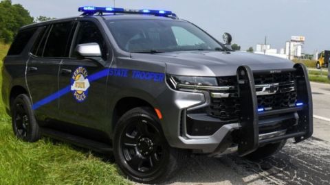 Coche de la Polica Estatal de Kentucky.