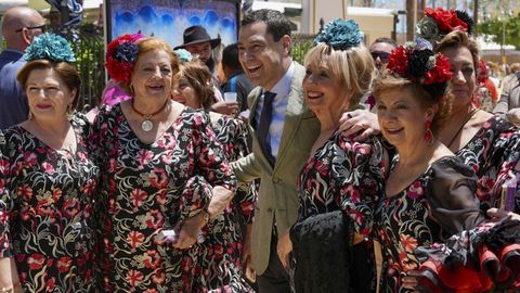 El presidente del PP de Andaluc&iacute;a y candidato a la reelecci&oacute;n de la Presidencia de la Junta, Juanma Moreno.