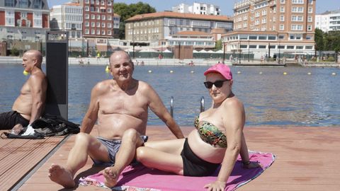 Usuarios de la plataforma n�utica de O Parrote