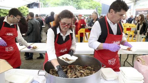 Imagen de la pasada edici�n de la Festa da Troita en su d�a grande