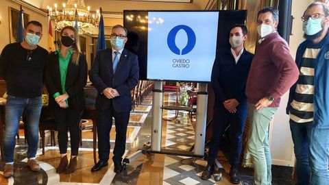 Presentaci�n del logo �Oviedo Gastro�
