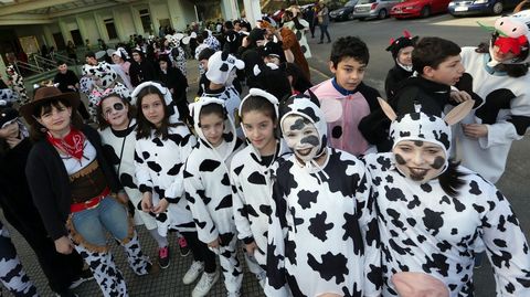 Fiestas de carnavales en los colegios de Barbanza