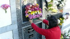 El actual cementerio, en una imagen de archivo, durante la festividad del d�a de Santos