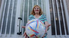 Berta Mart�nez es la vicepresidenta del Club Lemos y colabora con las fiestas
