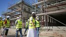 La conselleira de Educaci�n, Carmen Pomar, visit� las obras del Centro Galego de Innovaci�n  de FP en Ourense