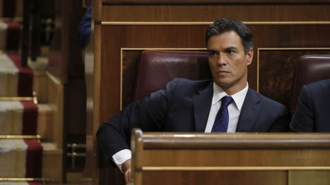 Pedro S�nchez, secretario general del PSOE. 