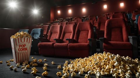 Una sala de cine