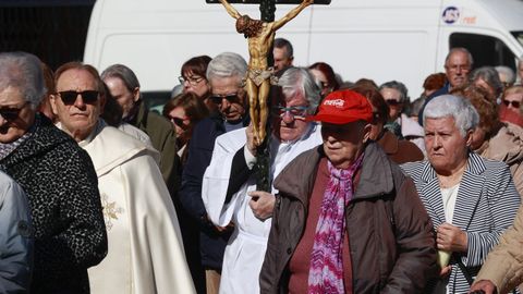 Viacrucis procesional de la parroquia de San Francisco Javier de A Coru�a