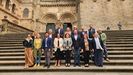 Representantes de los municipios del Camino Francs presentaron el proyecto este mircoles en Santiago de Compostela